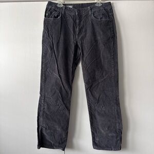 Stio Men's Rivet Cord Magnet Gray Size 34S 35/30.5”